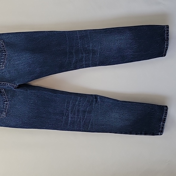 Everlane "Cheeky" Distressed Crop Jean Md. Wash Size 24 - Picture 6 of 14